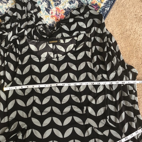 💖✨HOST PICK✨💖 A line black & gray maxi dress - Picture 6 of 11